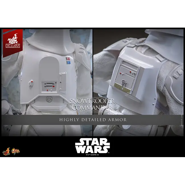 Star Wars V Action Figure 1/6 Snowtrooper Commander Hot Toys Exclusive 30 cm