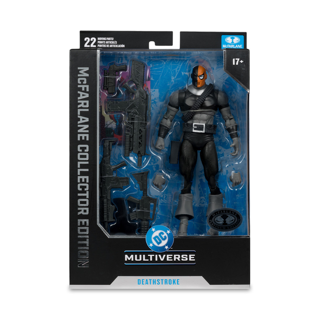 DC Multiverse McFarlane Collector Edition Action Figure #46 Deathstroke (Deathstroke the Terminator) 18 cm - Platinum Edition