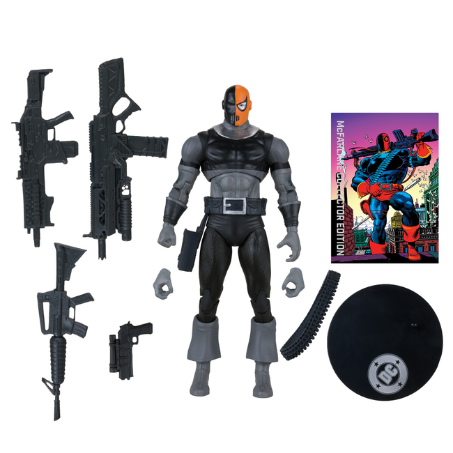 DC Multiverse McFarlane Collector Edition Action Figure #46 Deathstroke (Deathstroke the Terminator) 18 cm - Platinum Edition