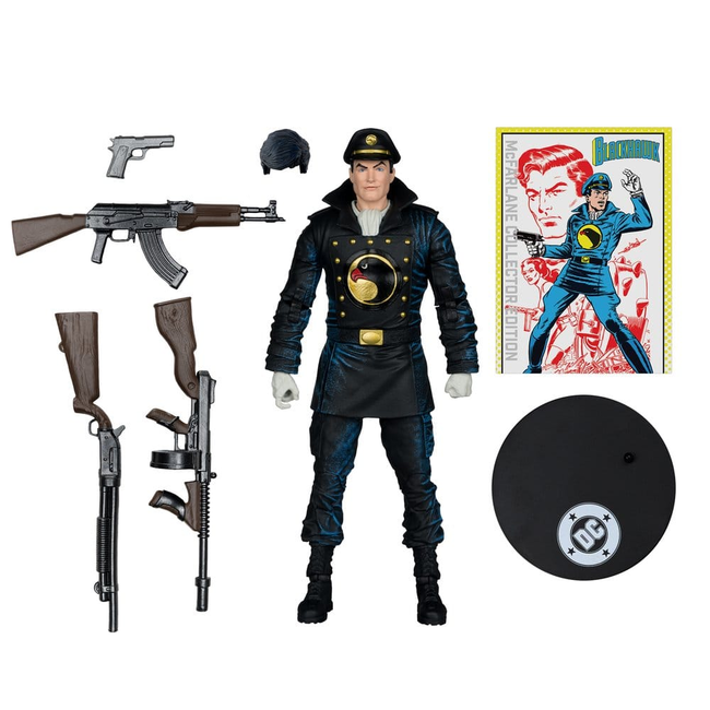 DC Multiverse McFarlane Collector Edition Action Figure Blackhawk Collector Edition #49 18 cm - Platinum Edition