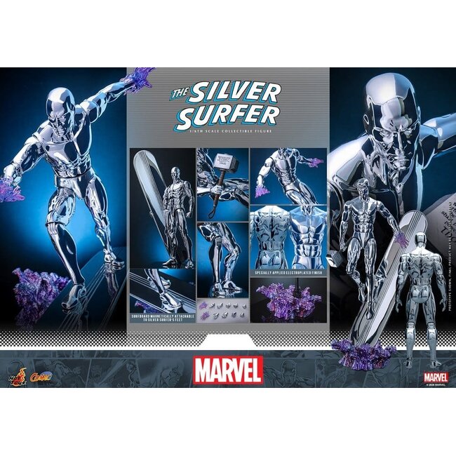 Marvel Actionfigur 1/6 Silver Surfer 32 cm