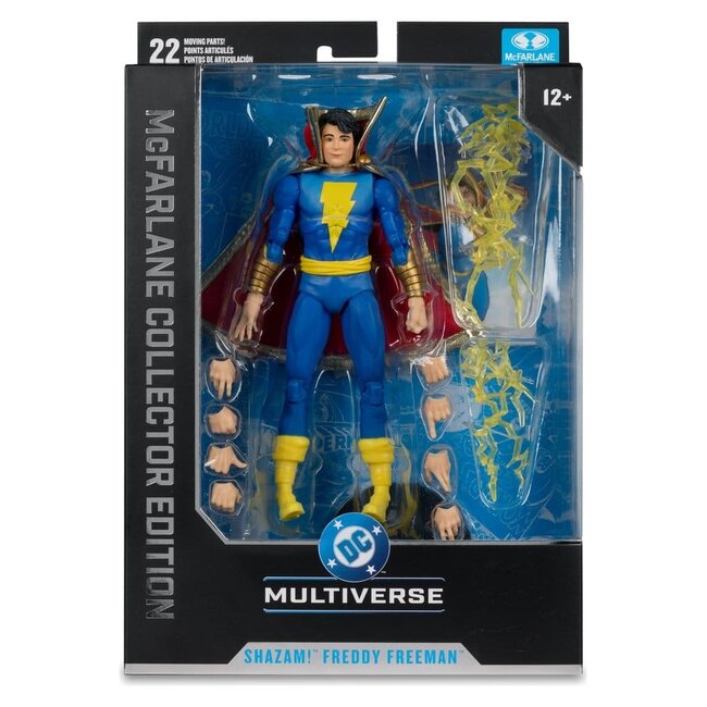 DC Multiverse Collector Edition Action Figure Shazam! Freddy Freeman (Captain Marvel Jr.) (Collector Edition #55) 18 cm
