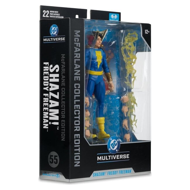 DC Multiverse Collector Edition Action Figure Shazam! Freddy Freeman (Captain Marvel Jr.) (Collector Edition #55) 18 cm