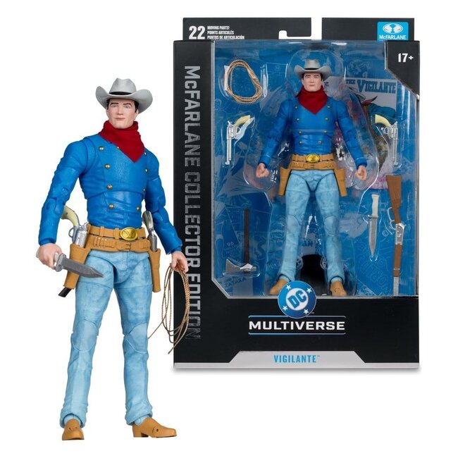 DC Multiverse Collector Edition Action Figure Vigilante (All Star Squadron) (Collector Edition #56) 18 cm