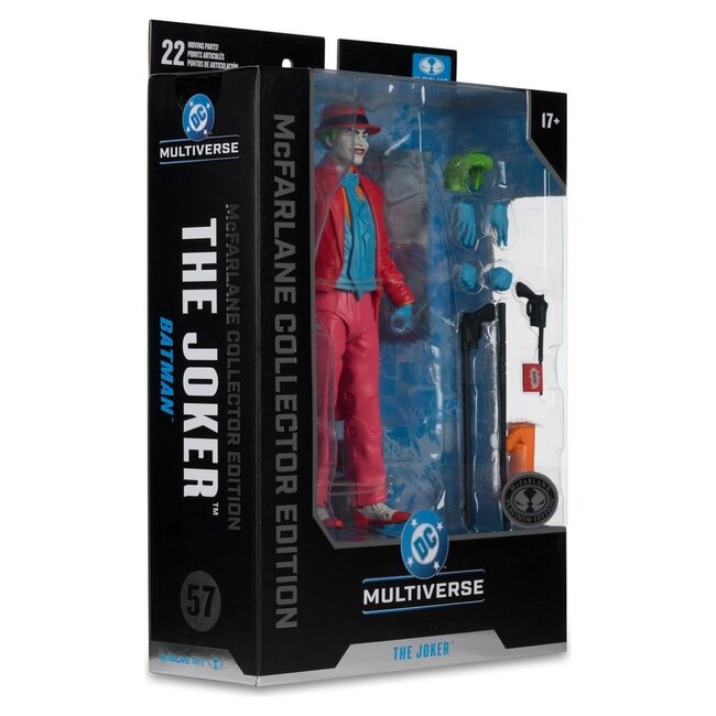 DC Multiverse Collector Edition Actionfigur Joker (Batman) (Collectors Edition #57) 18 cm - Chase