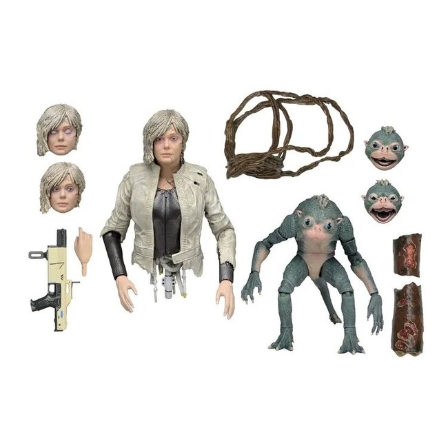 Predator Badlands Action Figure Ultimate Thia & Bud 18 cm