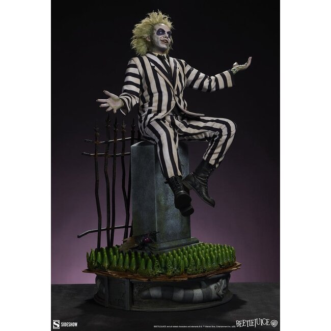 Beetlejuice Premium Format Mixed Media Statue Beetlejuice 54 cm