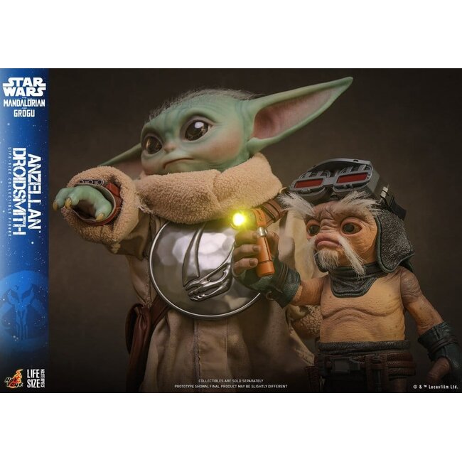 Star Wars: The Mandalorian & Grogu Life-Size Figure Anzellan Droidsmith 27 cm