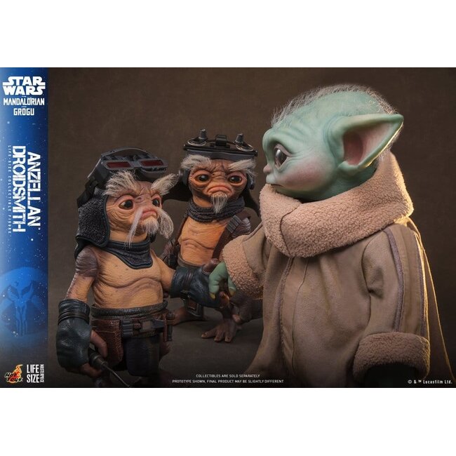 Star Wars: The Mandalorian & Grogu Lebensgroße Figur Anzellan Droidsmith 27 cm