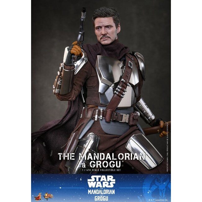 Star Wars: The Mandalorian & Grogu Movie Masterpiece Action Figure 1/6 The Mandalorian and Grogu 31 cm
