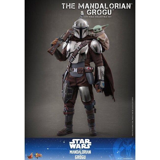 Star Wars: The Mandalorian & Grogu Movie Masterpiece Action Figure 1/6 The Mandalorian and Grogu 31 cm