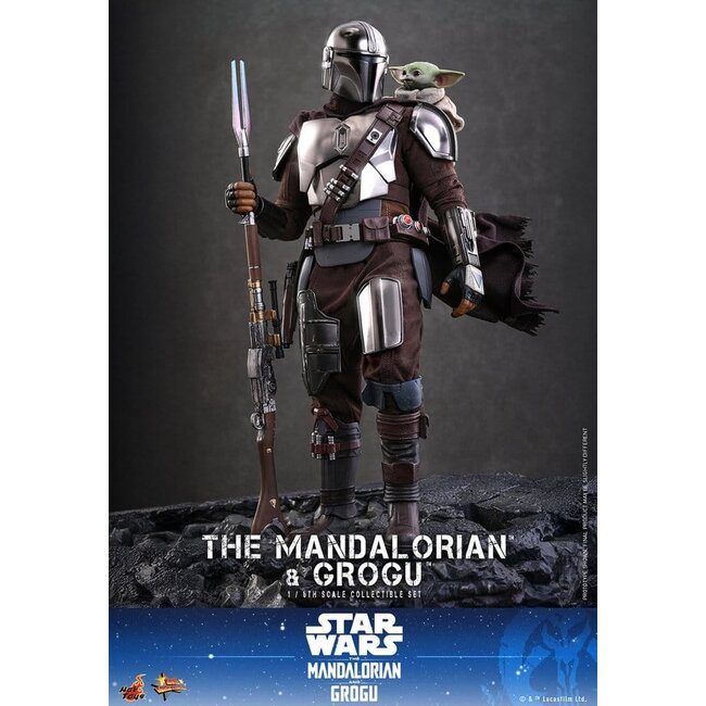 Star Wars: The Mandalorian & Grogu Movie Masterpiece Action Figure 1/6 The Mandalorian and Grogu 31 cm