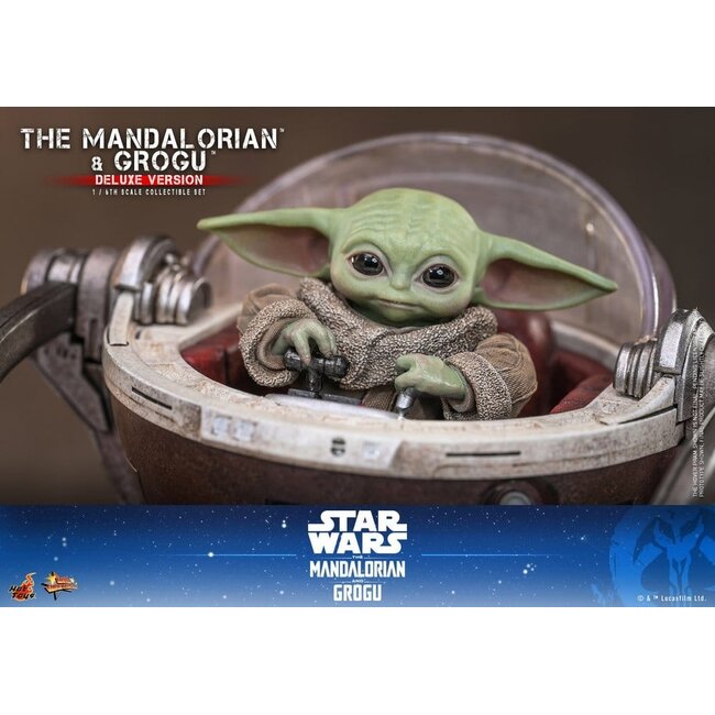 Star Wars: The Mandalorian & Grogu Movie Masterpiece Action Figure 1/6 The Mandalorian and Grogu (Deluxe Version) 31 cm