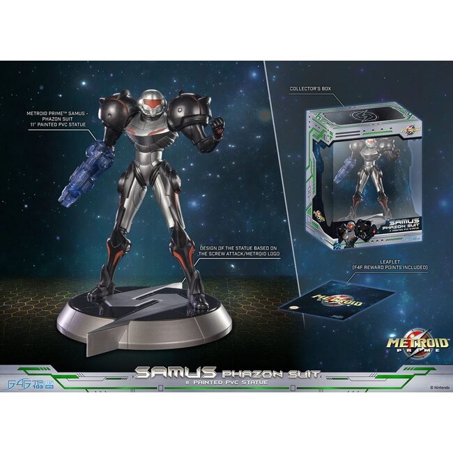 Metroid Prime PVC-Statue Samus Phazon Anzug Standard Edition 28 cm