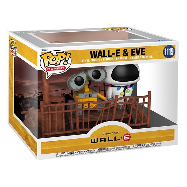 Wall-E POP Moment! Vinylfiguren 2er-Pack Wall-E & Eve 9 cm