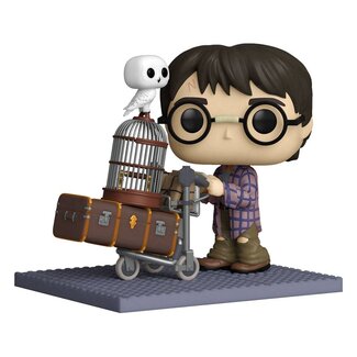 Funko Harry Potter POP! Deluxe Vinyl Figure Harry Pushing Trolley 9 cm