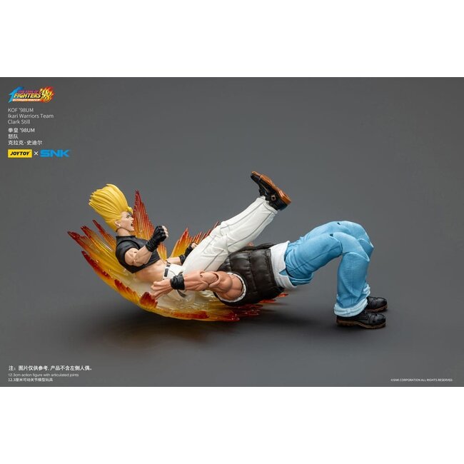 The King Of Fighters '98 Action Figure Hero Team Clark Still 12 cm