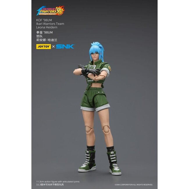 The King Of Fighters '98 Actionfigur Heldenteam Leona Heidern 11 cm