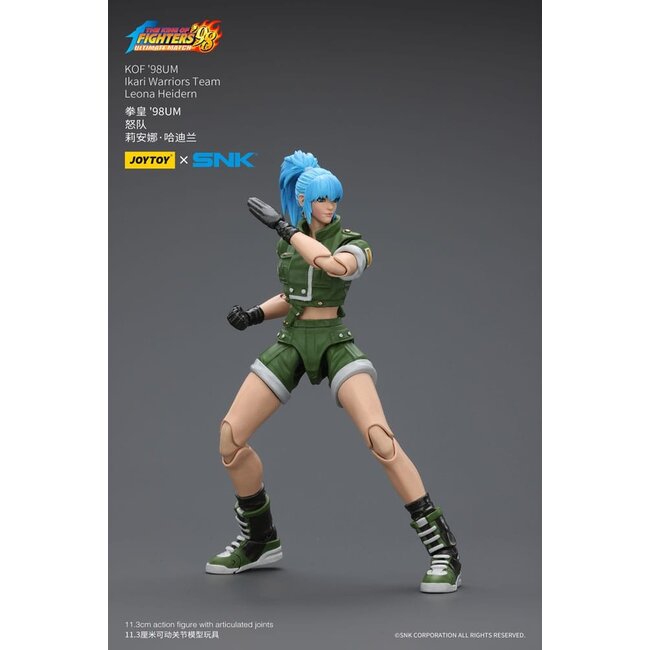 The King Of Fighters '98 Actionfigur Heldenteam Leona Heidern 11 cm