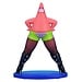 Kidrobot SpongeBob Schwammkopf Goofy Goober Felsbildfigur Patrick Star in Netzstrümpfen 15 cm
