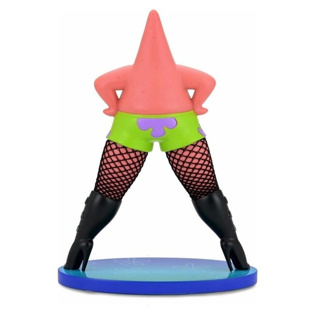 SpongeBob SquarePants Goofy Goober Rock Art Figure Patrick Star in Fishnets 15 cm
