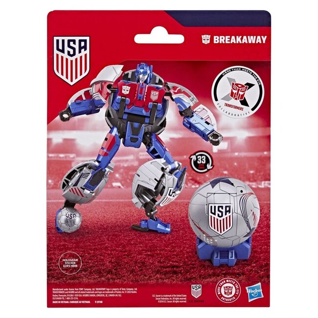 Transformers x US Soccer Federation Action Figure Breakaway 14 cm
