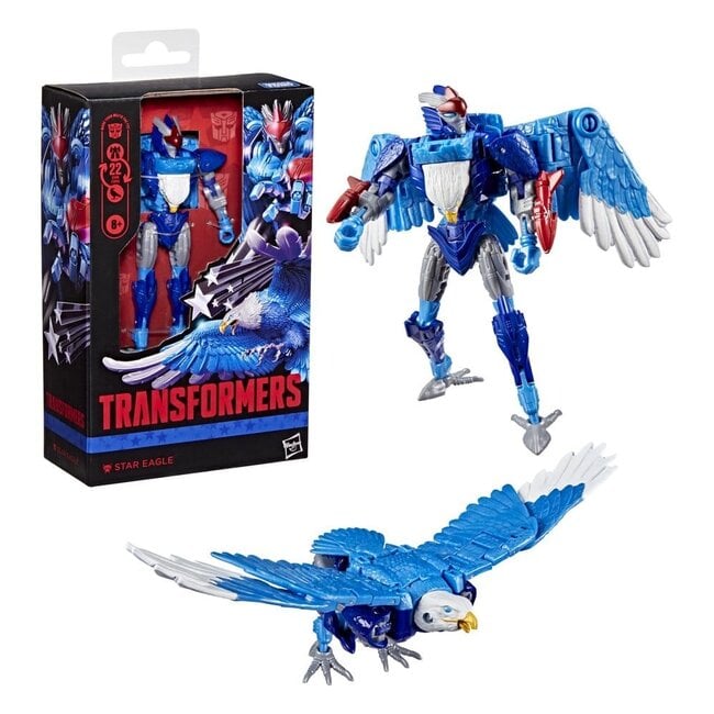 Transformers Deluxe Class Action Figure Star Eagle 11 cm