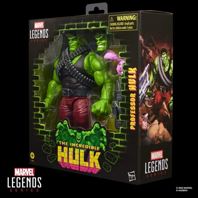 Die unglaubliche Hulk Marvel Legends Actionfigur Professor Hulk 15 cm