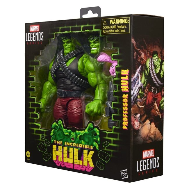 The Incredible Hulk Marvel Legends Action Figure Professor Hulk 15 cm