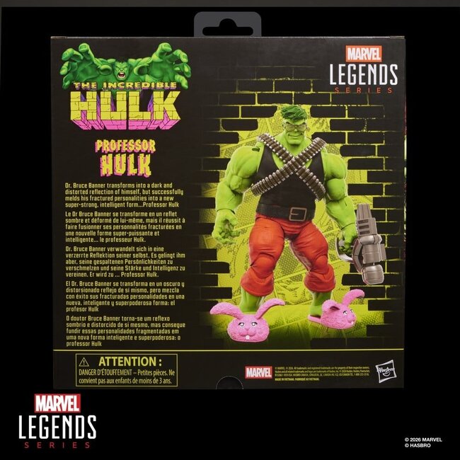 Die unglaubliche Hulk Marvel Legends Actionfigur Professor Hulk 15 cm