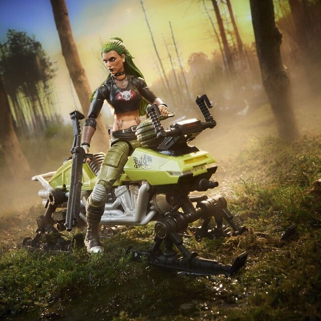 GI Joe Classified Series Actionfiguren- und Fahrzeugset Nr. 194 Zanya und Dreadnok Chameleon (Sumpfskifahrer) 15 cm