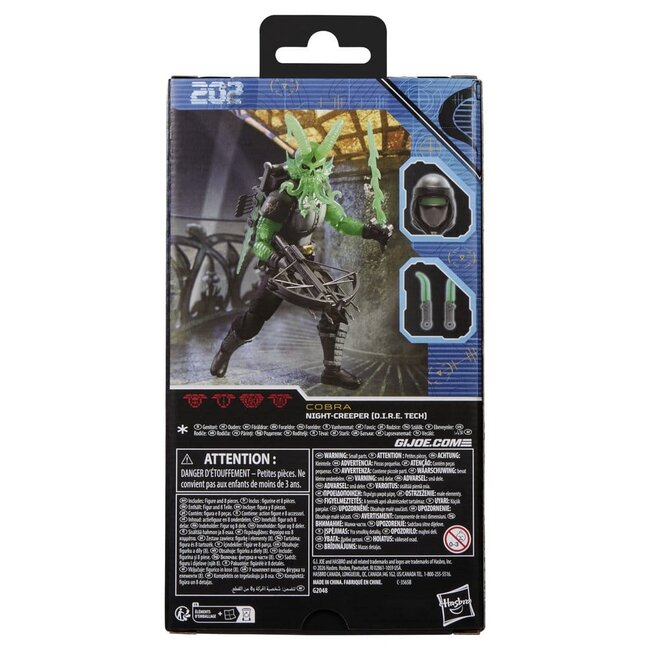 GI Joe Classified Series Actionfigur Nr. 202 Night-Creeper (DIRE Tech) 15 cm