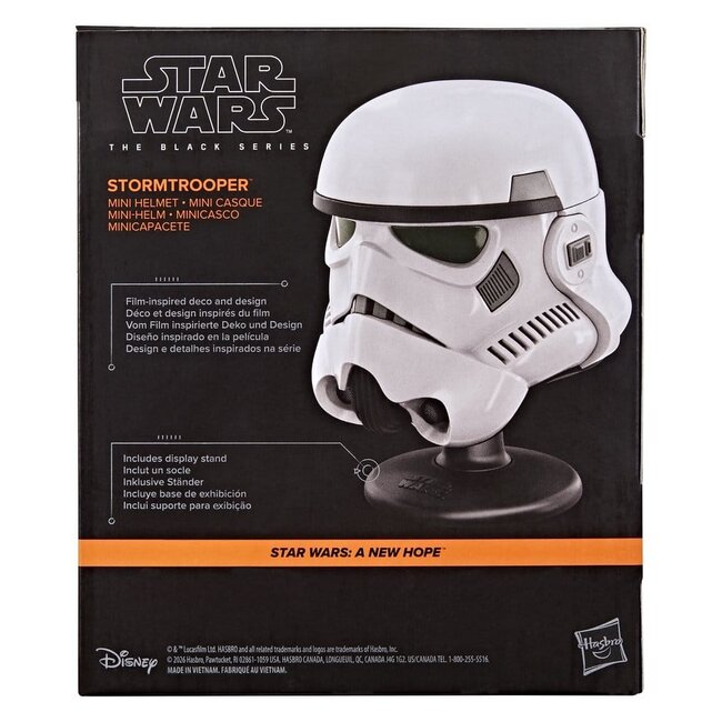 Star Wars Episode IV Black Series Mini-Helm Stormtrooper