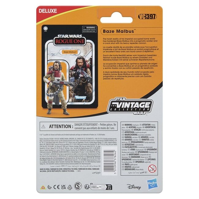 Star Wars: Rogue One Vintage Collection Action Figure Baze Malbus 10 cm