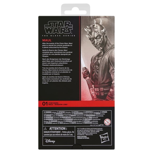 Star Wars: Maul - Shadow Lord Black Series Action Figure Maul 15 cm