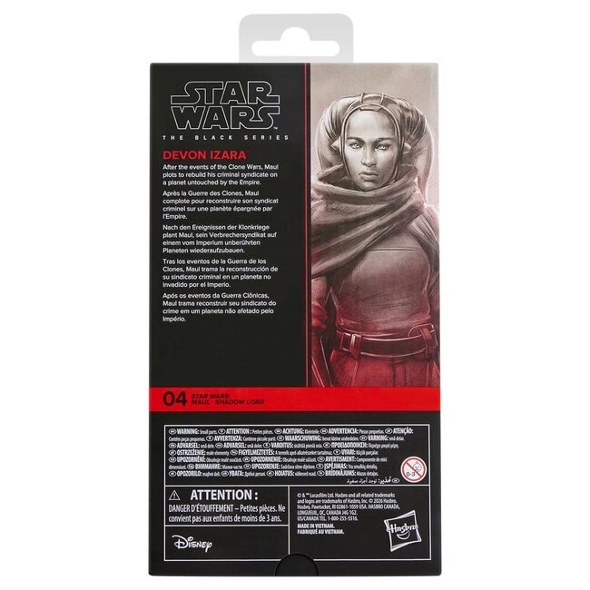 Star Wars: Maul - Shadow Lord Black Series Action Figure Devon Izara 15 cm