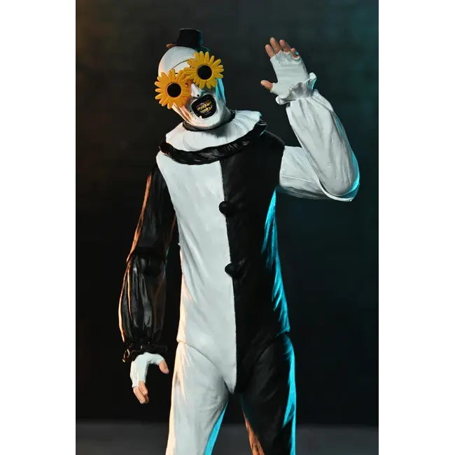 Terrifier 2 Ultimate Actionfigur Arth der Clown & Kleines bleiches Mädchen 18 cm