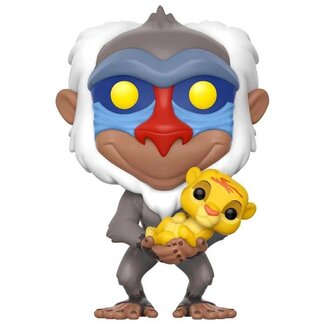 Funko Der König der Löwen POP! Disney Vinylfigur Rafiki & Simba 9 cm
