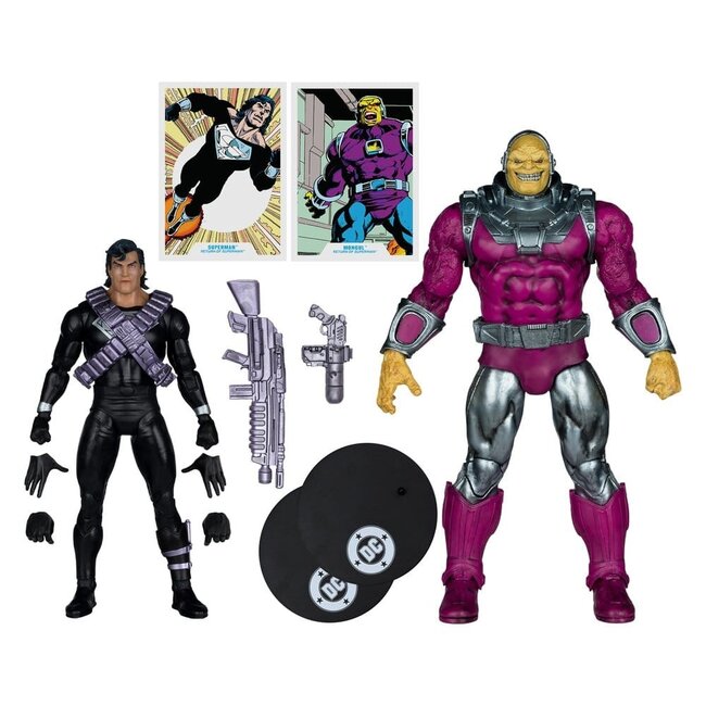 DC Multiverse Megafig Actionfiguren-Doppelpack: Mongul vs. Superman (Die Rückkehr von Superman) 25 cm