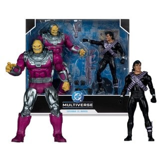 McFarlane Toys DC Multiverse Megafig Action Figure 2-Pack Mongul vs Superman (Return of Superman) 25 cm