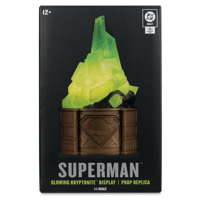Superman DC Direct Replica 1/1 Kryptonite Display (Gold Label) 18 cm