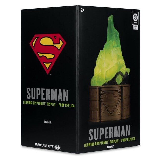 Superman DC Direct Replica 1/1 Kryptonite Display (Gold Label) 18 cm