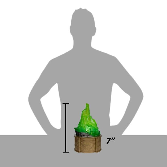 Superman DC Direct Replika 1/1 Kryptonit-Display (Gold Label) 18 cm