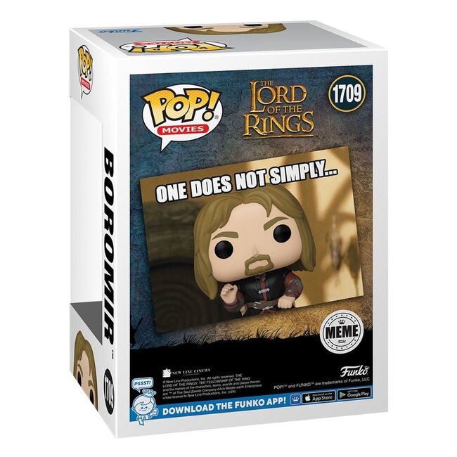 Herr der Ringe POP! Movies Vinylfigur Boromir (Meme) 9 cm