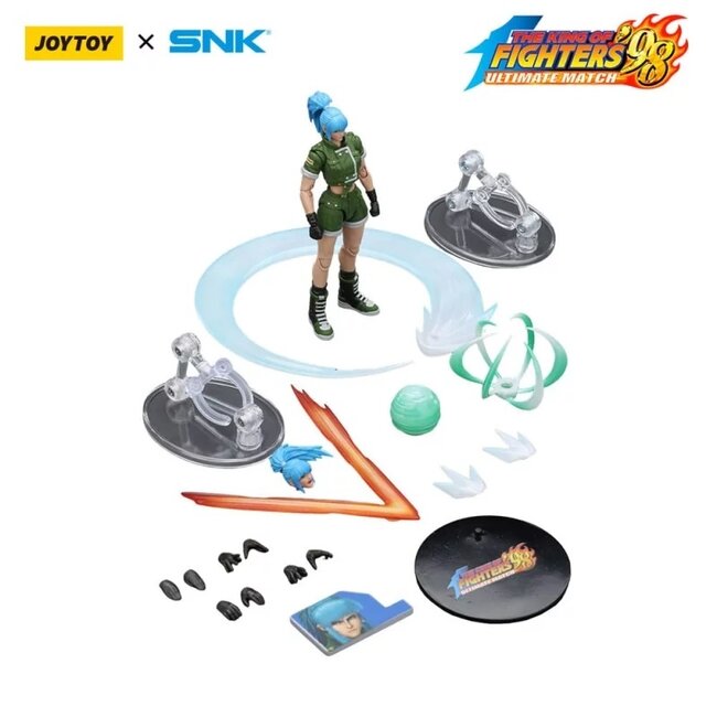 The King Of Fighters '98 Actionfigur Heldenteam Leona Heidern 11 cm