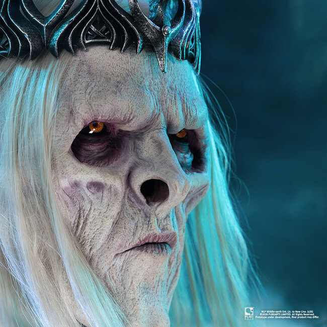 Herr der Ringe Kunstmaske Statue 1/1 Hexenkönig von Angmar 73 cm