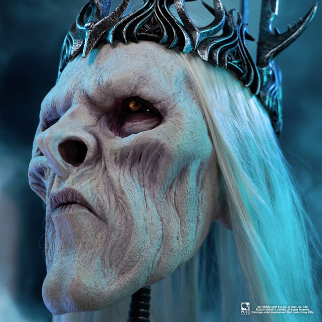 Herr der Ringe Kunstmaske Statue 1/1 Hexenkönig von Angmar 73 cm