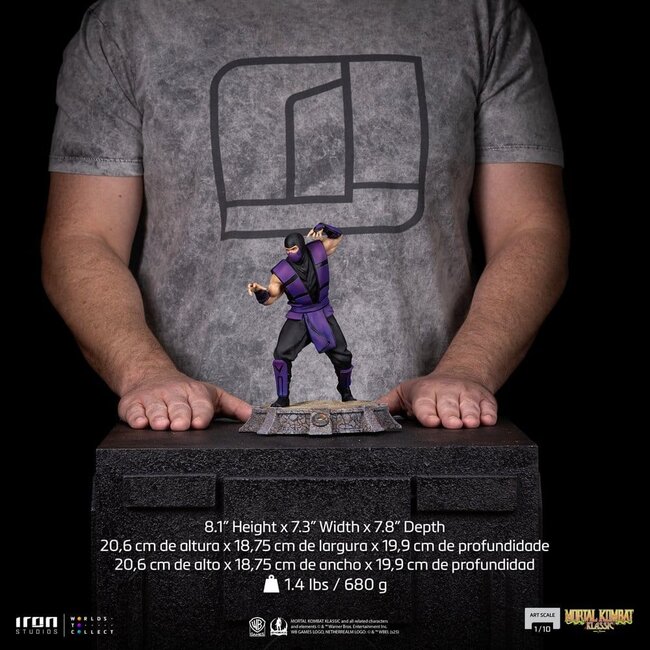 Mortal Kombat Art Scale Statue 1/10 Rain Exclusive 21 cm