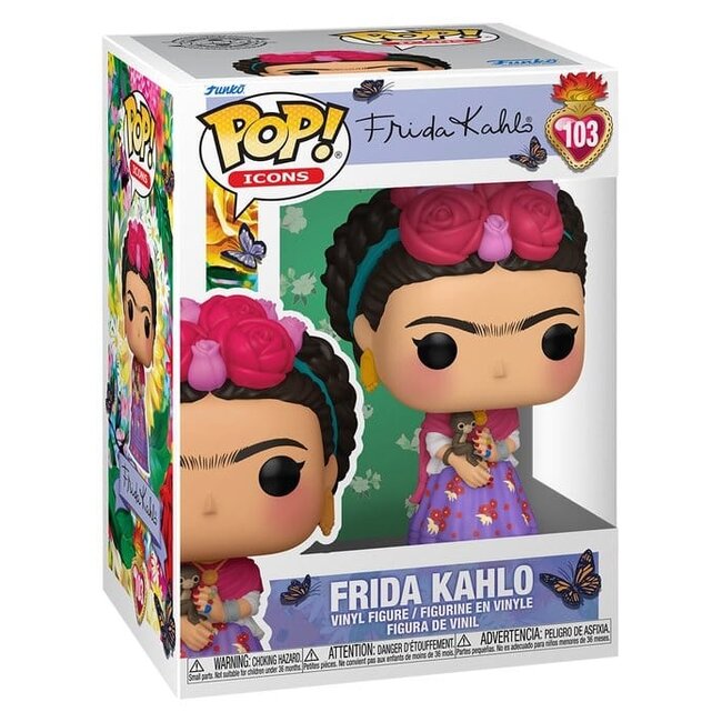 Frida Kahlo POP! Icons Vinyl Figuur 9 cm