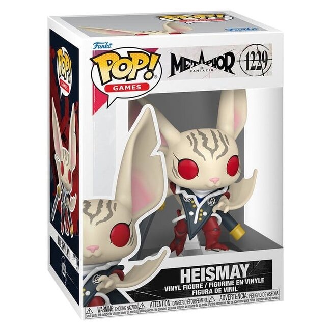 Metaphor: ReFantazio POP! Games Vinyl Figure Heismay 9 cm